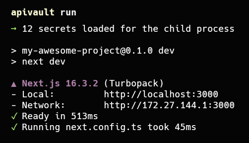 CLI Terminal Run